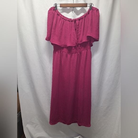 Dra Los Angeles off or on shoulder dress size large - Picture 1 of 6
